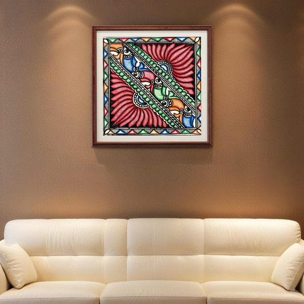 Kamal Mor Madhubani painting