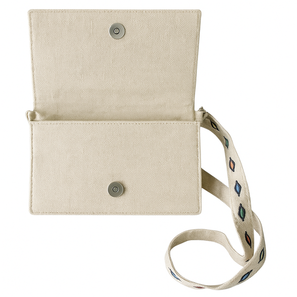 Madhubani Painted Handmade Cross-body Sling bag | Sun Design