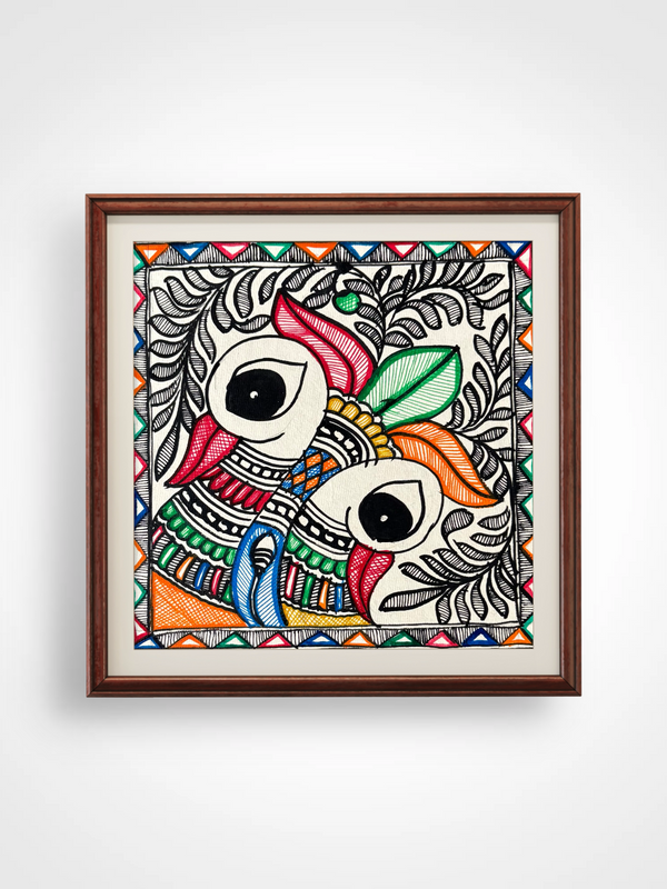 Mor Zora Madhubani Painting