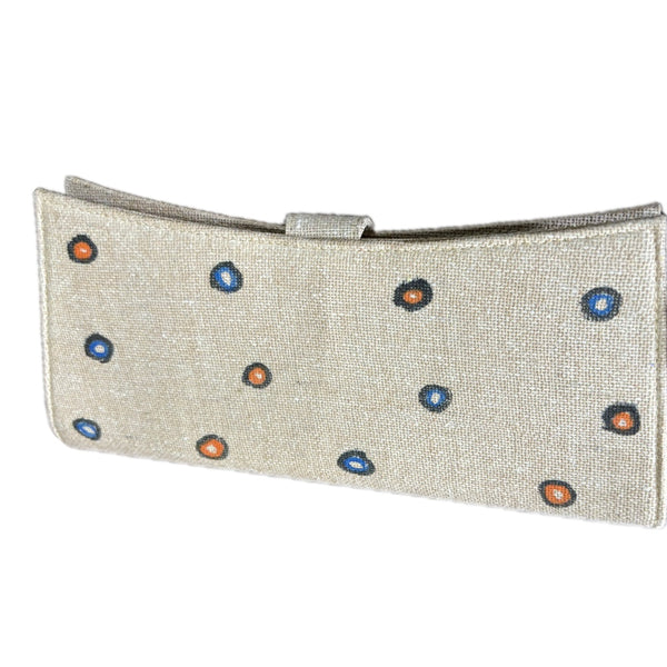 Madhubani Painted Handmade Arc Shaped Clutch Bag