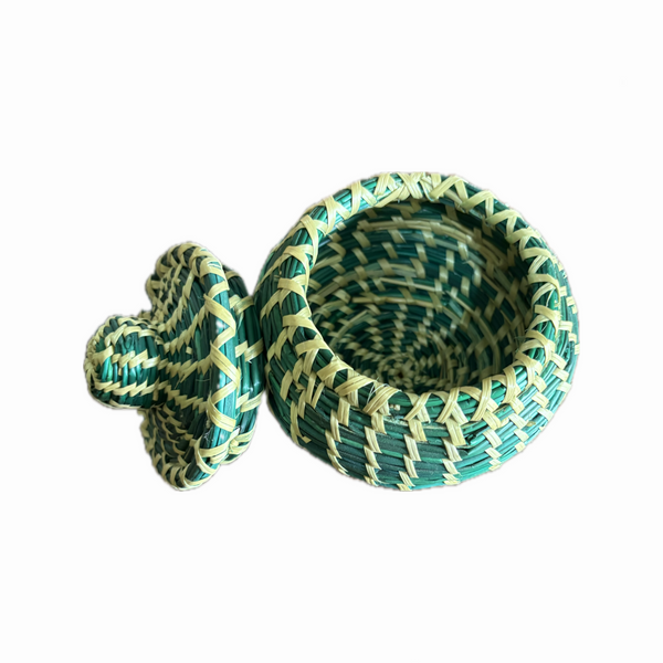 Mithila famous Sikki Mouni Green and Yellow