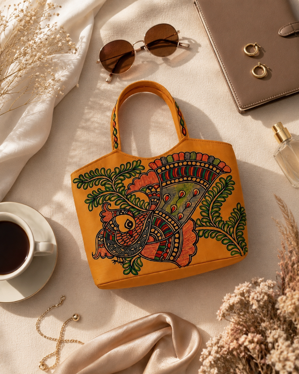 Madhubani Tote Bag