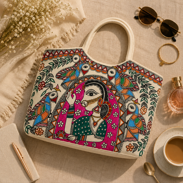 Madhubani Tote Bag