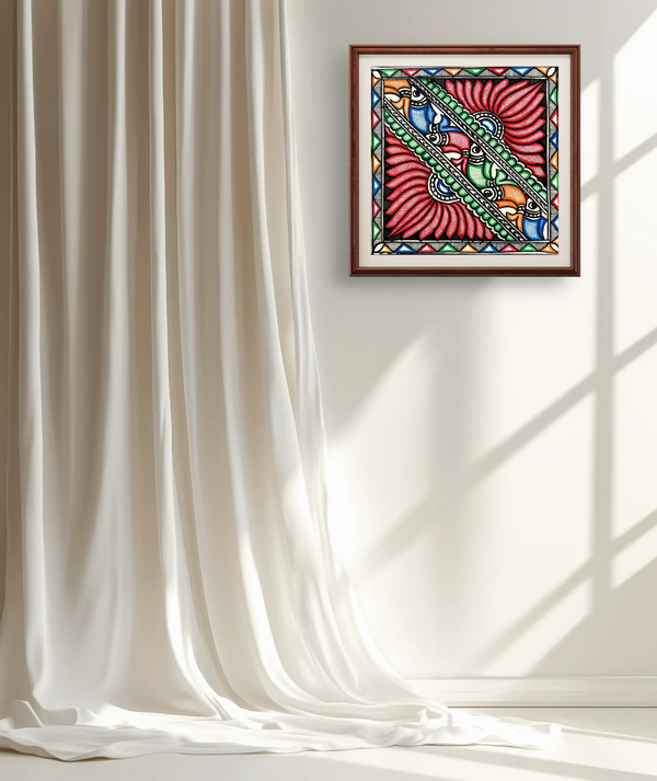 Kamal Mor Madhubani painting