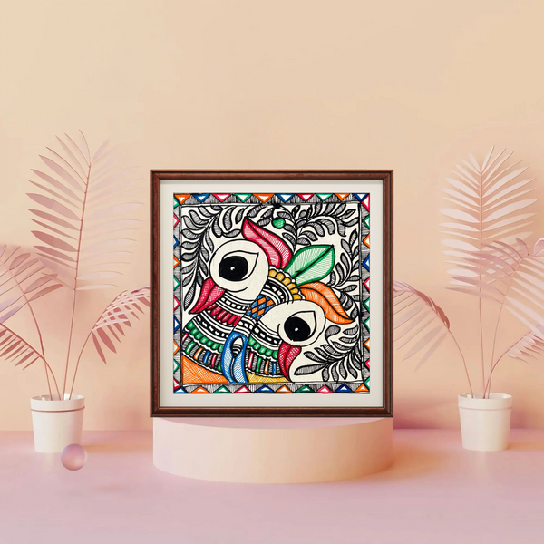 Mor Zora Madhubani Painting