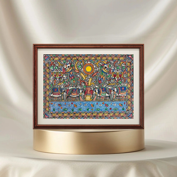 Hathi Van Sangrah Madhubani Painting