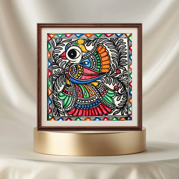 Chidiya Udaan Madhubani Painting