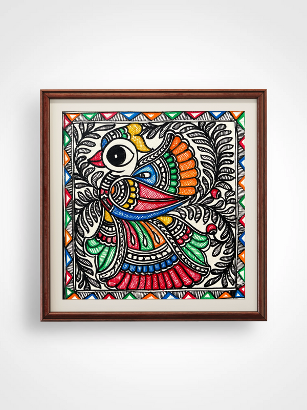 Chidiya Udaan Madhubani Painting