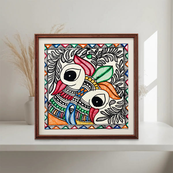 Mor Zora Madhubani Painting