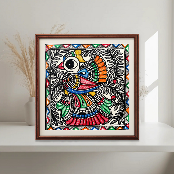 Chidiya Udaan Madhubani Painting