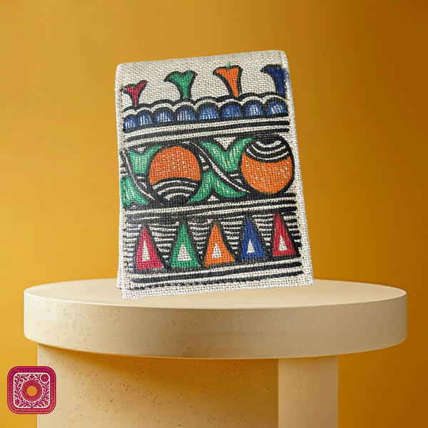 Madhubani Painted Handmade Wallet for Men